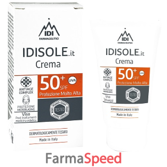 idisole-it spf50+ viso microblanding 50 ml