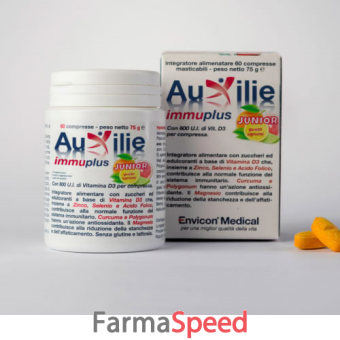 auxilie immuplus junior masticabile 30 compresse