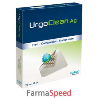 urgoclean ag/silver 10 x 10 cm 5 pezzi