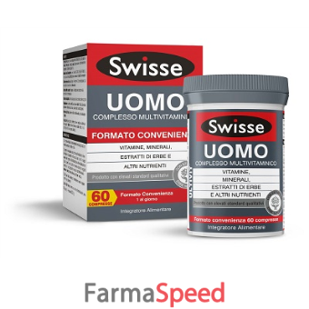 swisse uomo multivitaminico 60 compresse