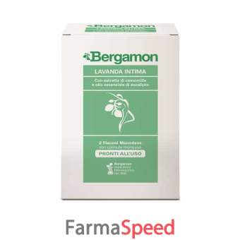 bergamon lavanda con cannula monodose 2 pezzi 133 ml