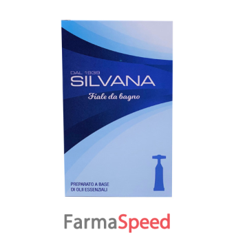 silvana 10 fiale monodose per bagno da 5 ml