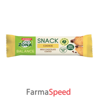 enerzona snack cookie milk ciocholate 33 g