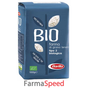 barilla bio farina di grano tenero tipo 2 1000 g