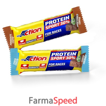 proaction protein sport 30% cioccolato al latte cocco