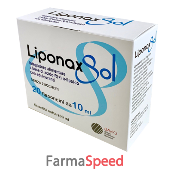liponax soluzione 20 flaconcini 10 ml