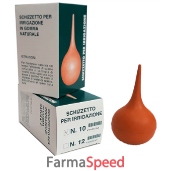 schizzetto in gomma misura 10