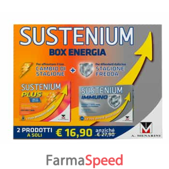 sustenium box energia 26 bustine