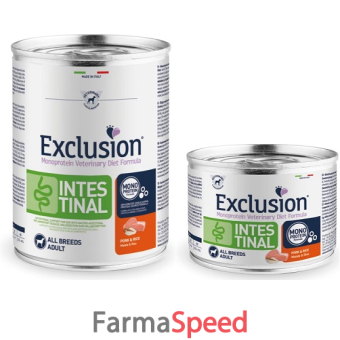 exclusion diet intestinal pork and rice 400 g