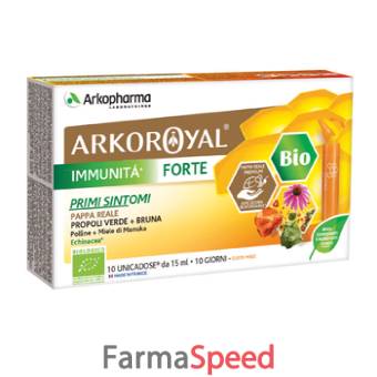 arkoroyal immunita' forte bio 10 fiale
