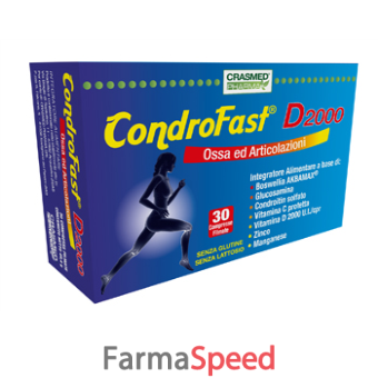 condrofast d 2000 ossa ed articolazioni 30 compresse
