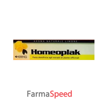 homeoplak dentifricio limone 75 ml