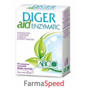 diger aid enzymatic 20 compresse
