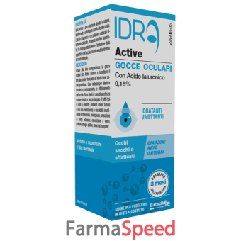 gocce oculari sterilens idra active 10 ml con acido ialuronico 0,15%