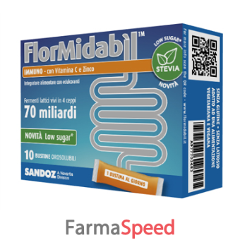 flormidabil immuno 10 bustine con stevia