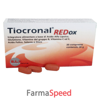 tiocronal redox 20 compresse