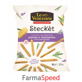 le veneziane stecket patate rosmarino 60 g