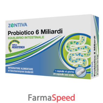 zentiva probiotico 6 miliardi 24 capsule vegetali