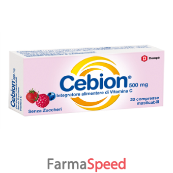 cebion masticabile senza zucchero vitamina c 20 compresse