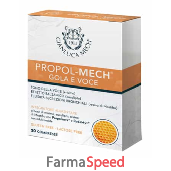 tisano complex propol mech gola e voce 20 compresse