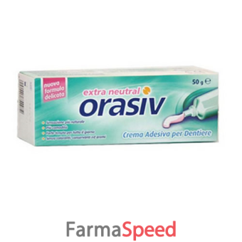 orasiv extra crema neutral adesiva per protesi dentaria 50 g