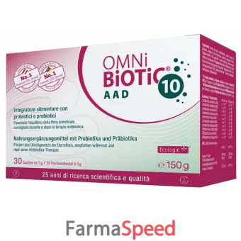 omni biotic 10 aad 30 bustine da 5 g