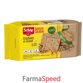 schar crackers cereali 6 pezzi da 35 g