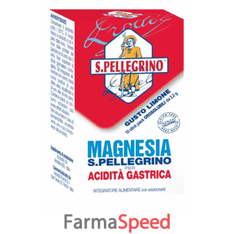 magnesia s pellegrino acidita' gastrica 10 bustine