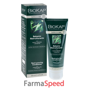 biokap bellezza bio balsamo ristrutturante cosmos 125 ml