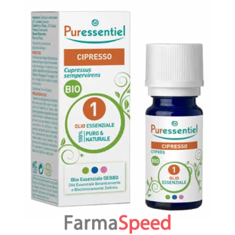 puressentiel olio essenziale cipresso bio 10 ml