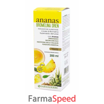 ananas bromelina dren 200 ml