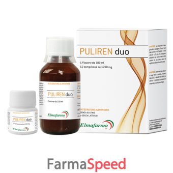 puliren duo 100 ml + 12 compresse