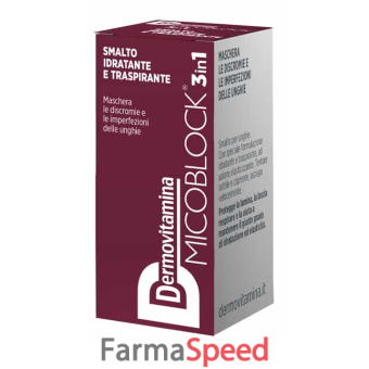 dermovitamina mico smalto bordeaux 5 ml