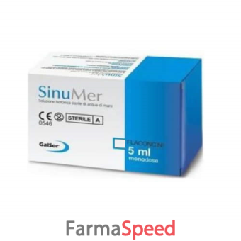 sinumer soluzione isotonica / fisiologica 0,9% 20 flaconcini monodose 50 ml