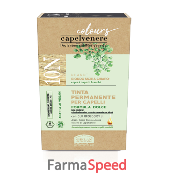 capelvenere colours tinta capelli 10n biondo ultrachiaro