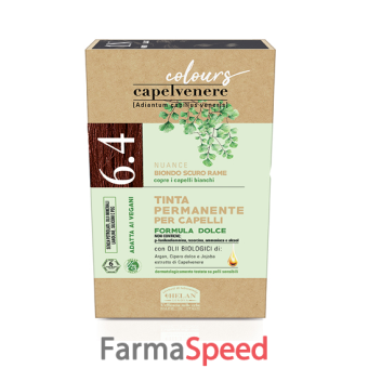capelvenere colours tinta capelli 6,4n biondo scuro rame
