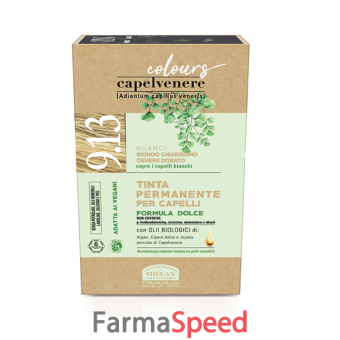 capelvenere colours tinta capelli 9,13n biondo chiarissimo cenere dorato