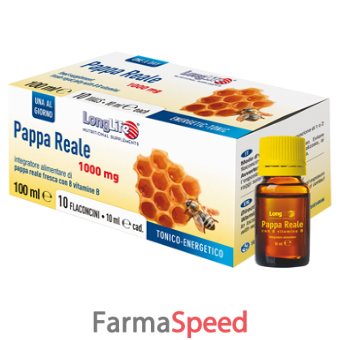 longlife pappa reale + vitamina b 10 flaconcini