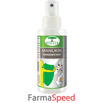 manukin spray igienizzante mani 100 ml