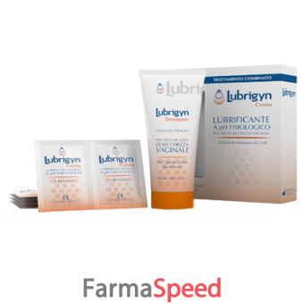 lubrigyn kit crema 12 bustine x 2 ml + detergente 100 ml