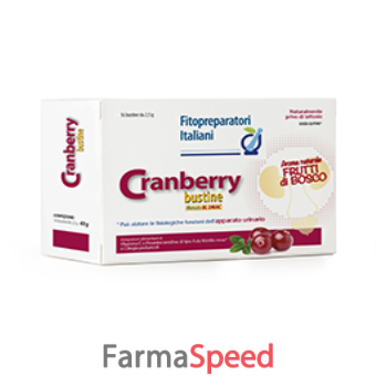 cranberry 16 bustine 2,5 g