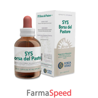 sys borsa del pastore gocce 50 ml