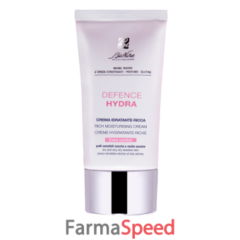 defence hydra crema ricca idratante 50 ml