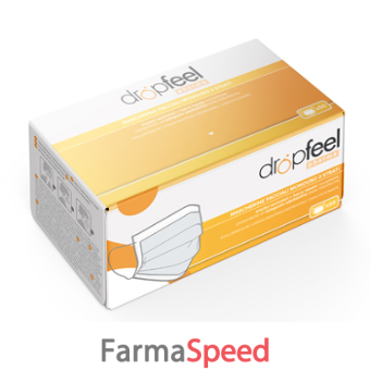 dropfeel pharma mascherine chirurgiche monouso 50 pezzi