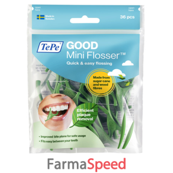 tepe good miniflosser 36 pezzi