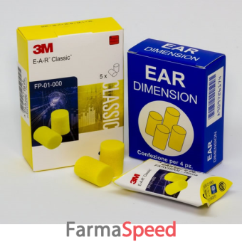 ear tappo auricolare in spugna 10 pezzi