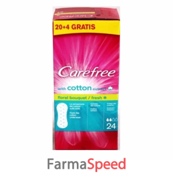 carefree floral bouquet 20+4pz