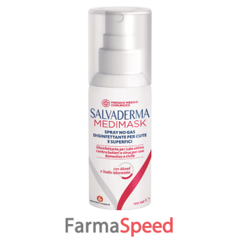 Salvaderma Medimask Spray No Gas Disinfettante 100 Ml