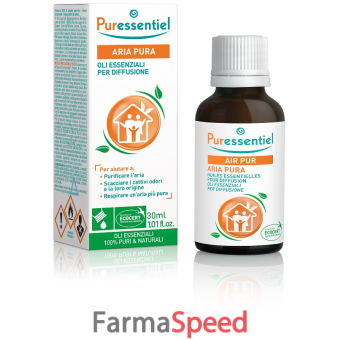 puressentiel miscela per diffusione aria pura certificata ecocert 30 ml