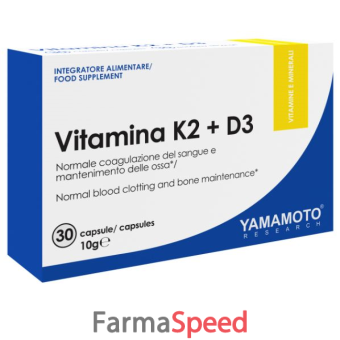 yamamoto research vitamina k2+d3 30 capsule
